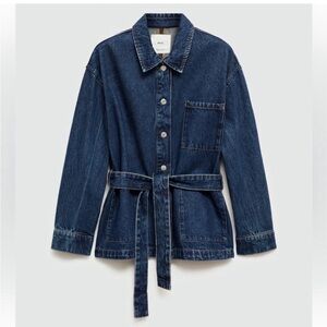 Mango Blue Denim Jacket